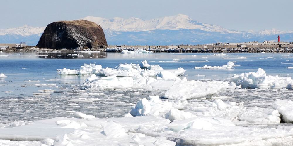 流氷・羅臼岳